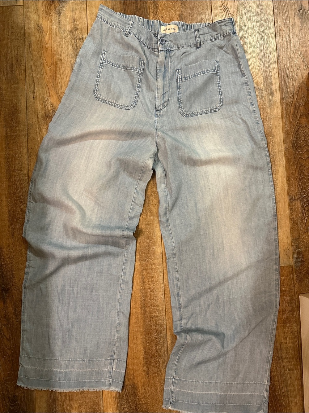 Cloth And Stone wide leg pants size L Tencel